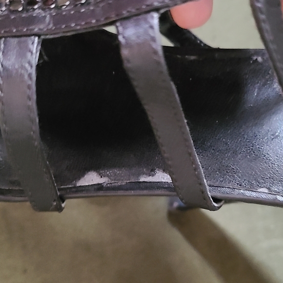 Maria Sharapova Cole Haan Lalita strappy heeled sandals size 9.5 - Picture 10 of 11